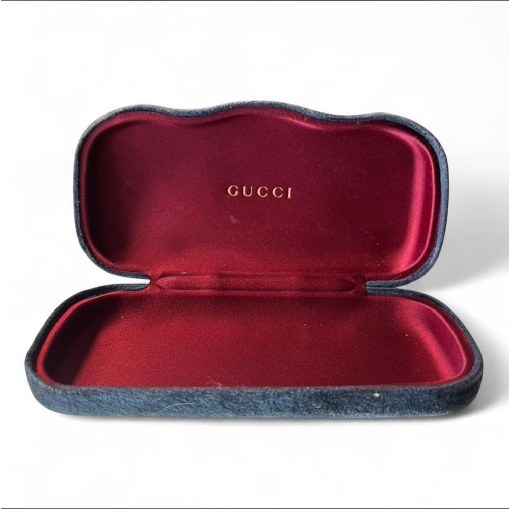 Vintage Gucci Velvet Glasses Case